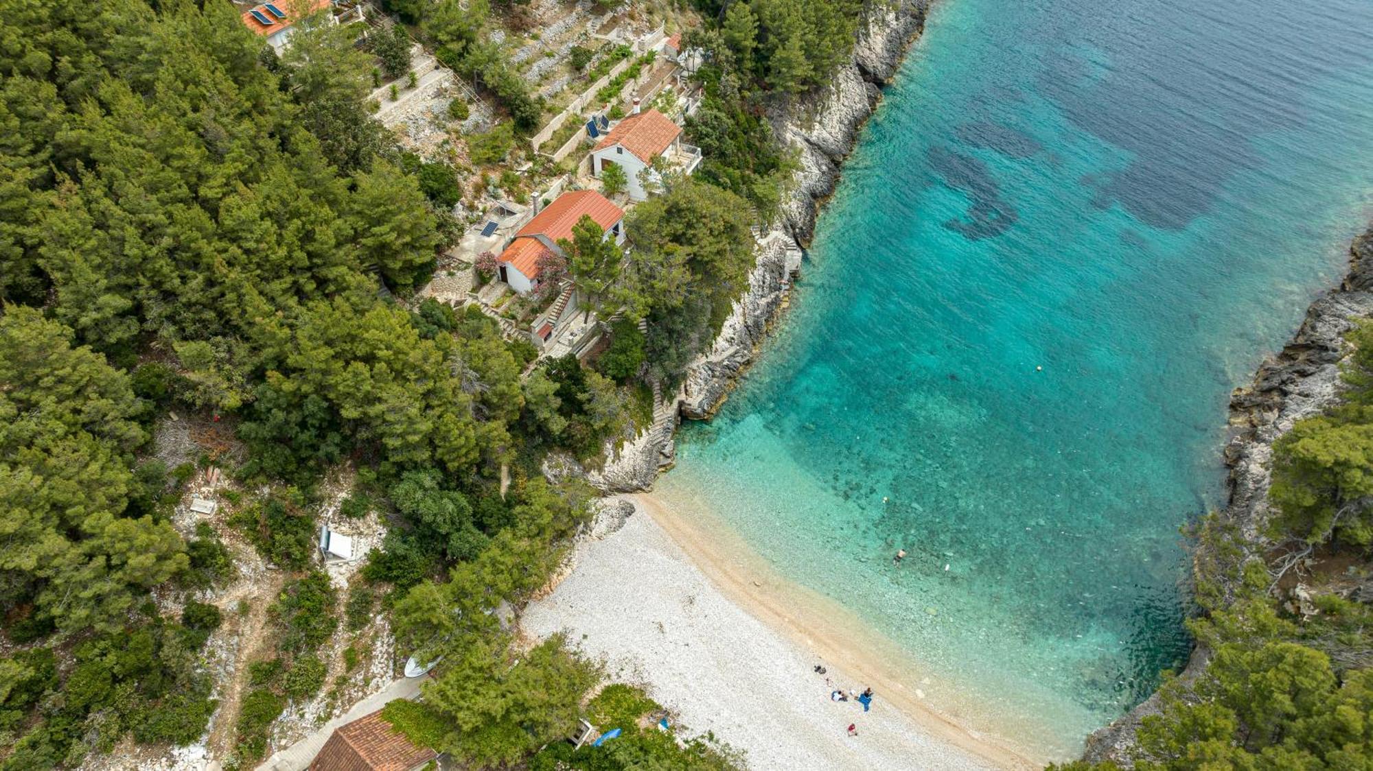 Seaside Secluded Apartments Cove Bratinja Luka, Korcula - 4434 Zrnovo Dış mekan fotoğraf